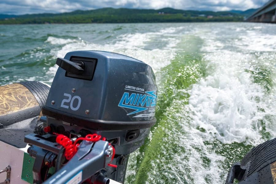 Купить 2х-тактный лодочный мотор MIKATSU M20FHS в Москве фото16