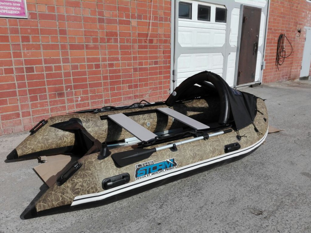 Купить Лодка ПВХ STORMLINE Adventure Extra 340 (камуфляж) (2024) в Москве фото2