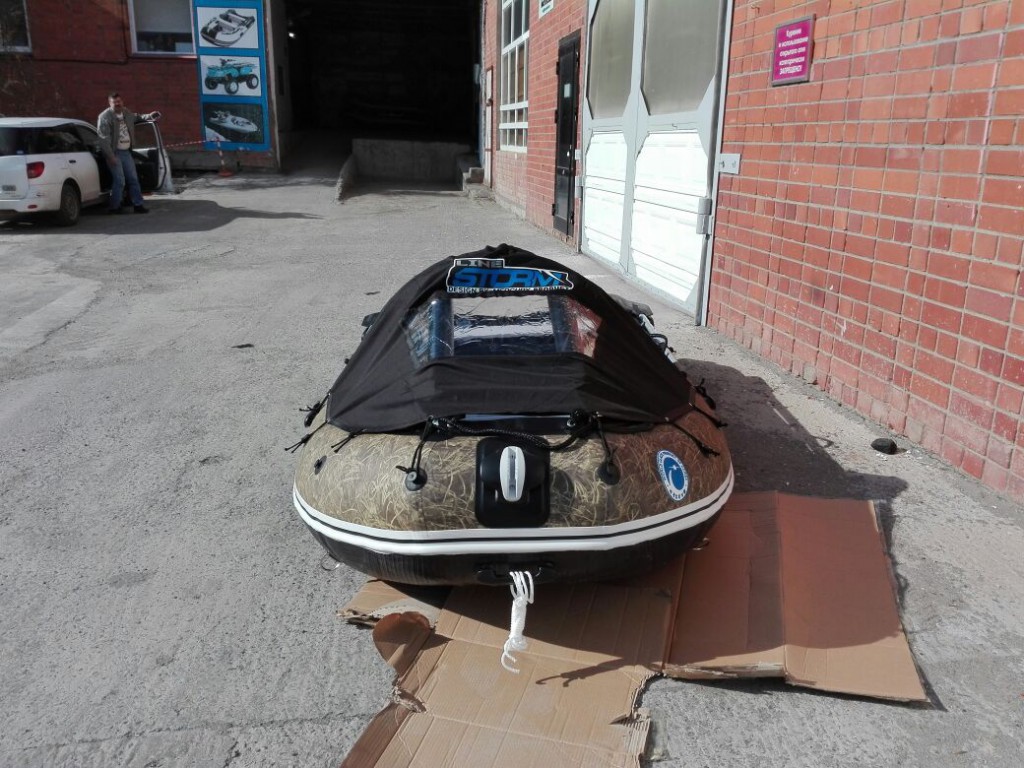 Купить Лодка ПВХ STORMLINE Adventure Extra 340 (камуфляж) (2024) в Москве фото5