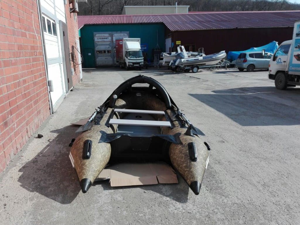 Купить Лодка ПВХ STORMLINE Adventure Extra 360 (камуфляж) (2024) в Москве фото3