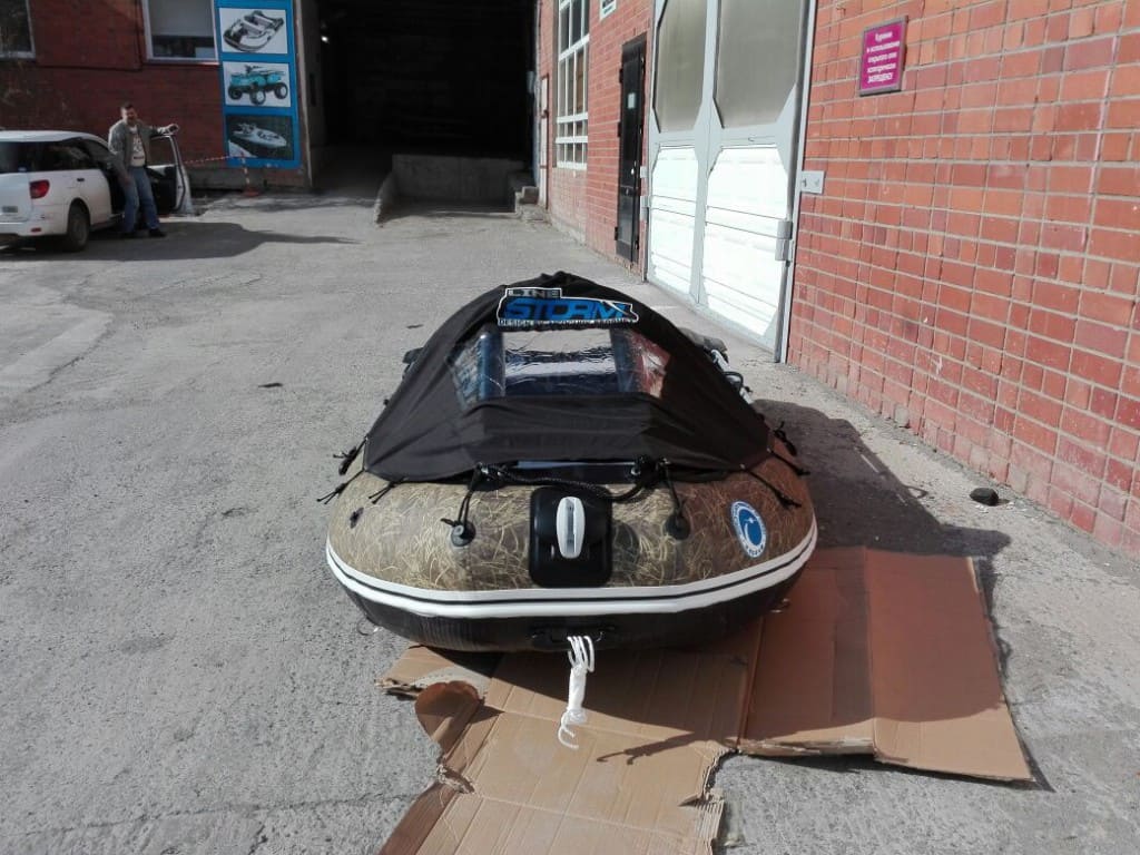 Купить Лодка ПВХ STORMLINE Adventure Extra 360 (камуфляж) (2024) в Москве фото4