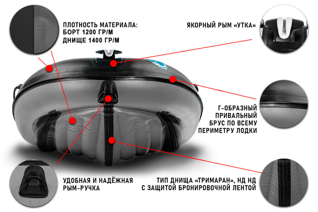 Купить Лодка ПВХ STORMLINE Air Cruiser 400 (2024) в Москве фото7